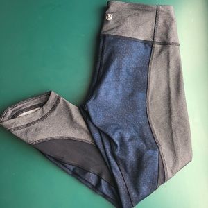 Lululemon multicolor crop legging